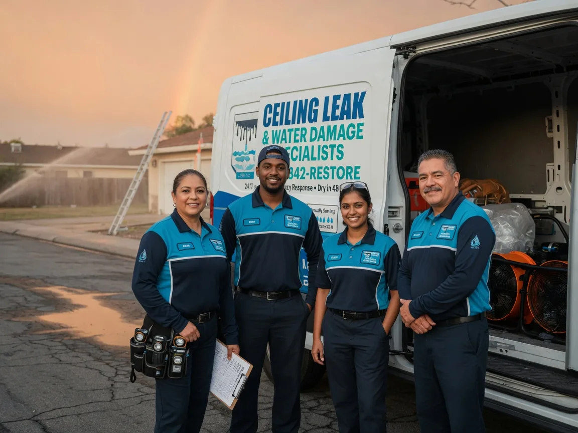 Ceiling Leak Cleanup company in Saint Benedict, PA