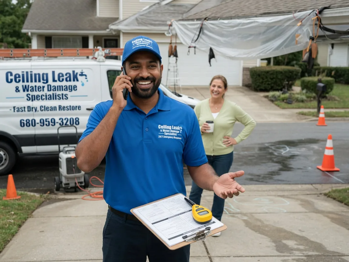 Ceiling Leak Cleanup Saint Benedict, PA FAQs